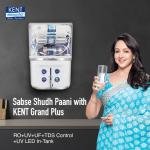 KENT Grand Plus RO Water Purifier | 4 Years Free Service