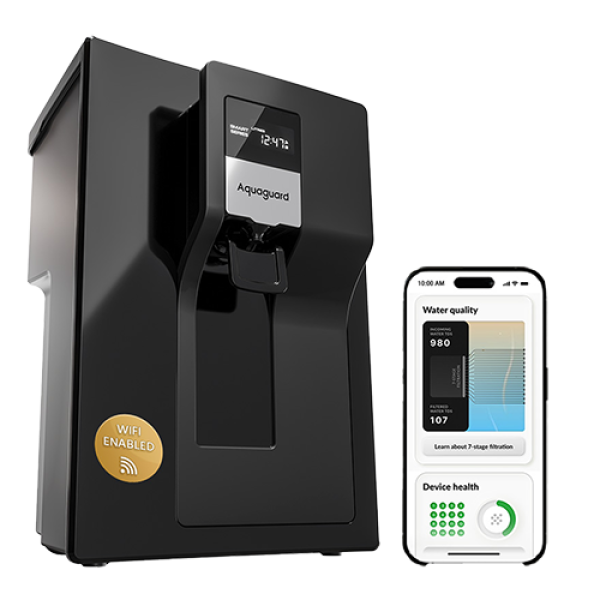 Aquaguard Aspire Nova Pro RO + UV + Alkaline 2X IOT